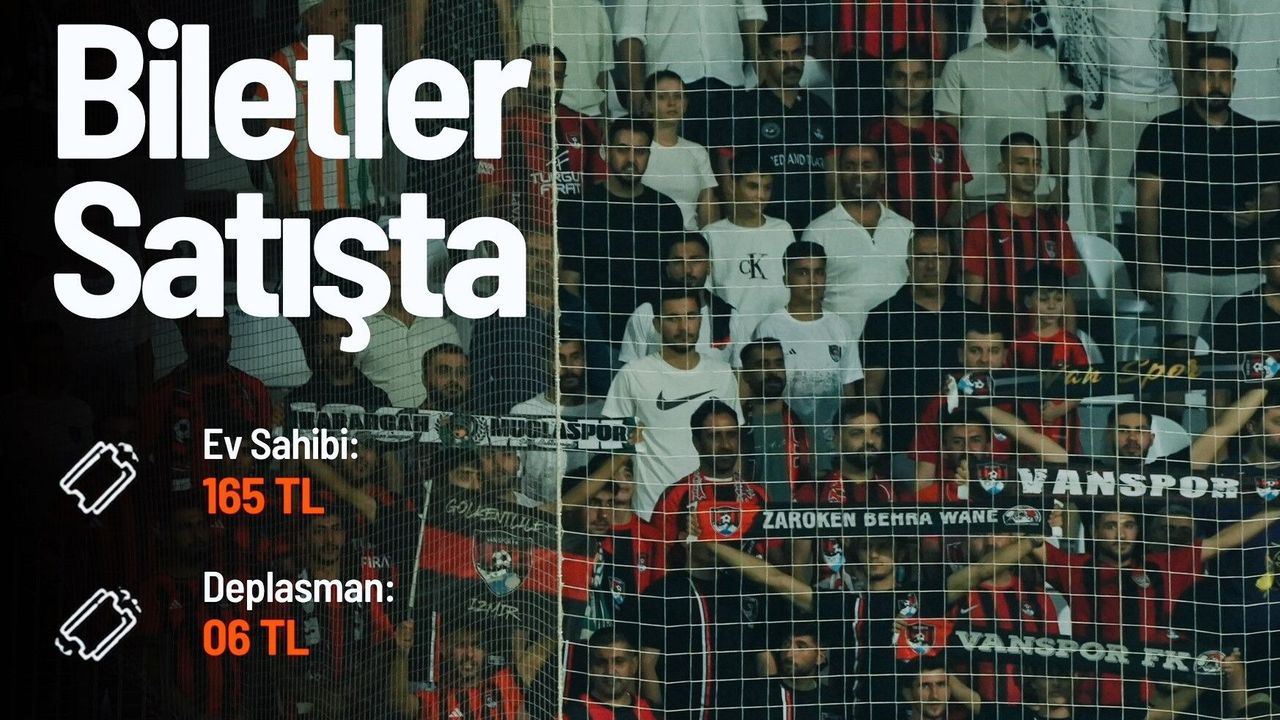 Vanspor- Ankara Keçiörengücü maçının hakemi belli oldu