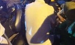  Otomobil ile motosiklet çarpıştı: 1 ölü