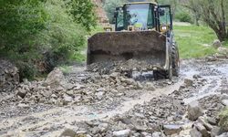 Başkale'de Sel Nedeniyle Kapanan Yollar Yeniden Ulaşıma Açıldı