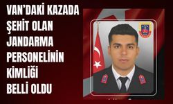 Van-Erciş Karayolundaki Kazada Şehit Olan Jandarma Personelinin Kimliği Belli Oldu
