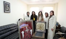 Van'da Şehit Yakınları ve Gazilerden Anlamlı Sanat Projesi