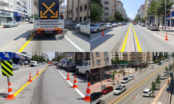 Van'da 15 Kilometrelik Yol Çizgi Çalışması Tamamlandı