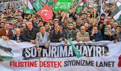 Van’dan Filistin’e destekler sürüyor!