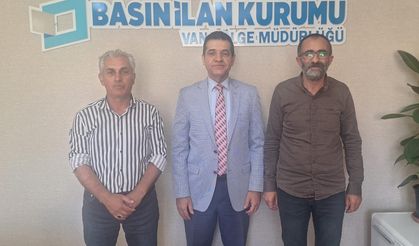 VGC’den BİK Van Bölge Müdürü Tokgöz’e Hayırlı Olsun Ziyareti