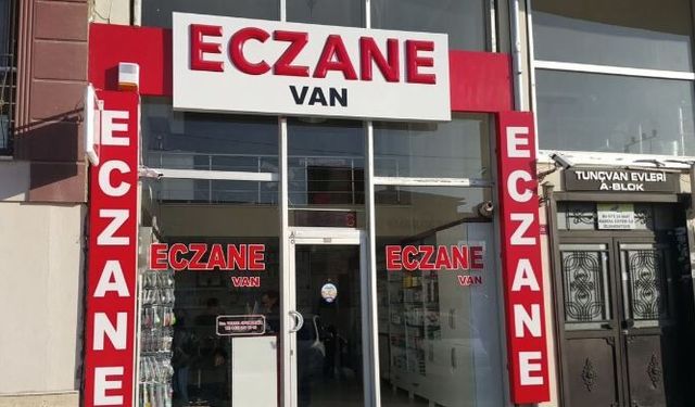 Van'da 25 Temmuz Cumartesi Nöbetçi Eczaneler Açıklandı
