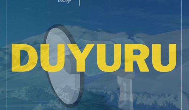 Hakkari-Van kara yolu gece kapalı olacak