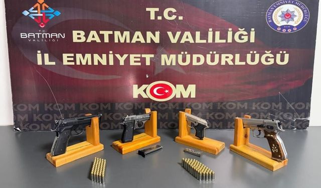Batman’da Suç Örgütüne Operasyon
