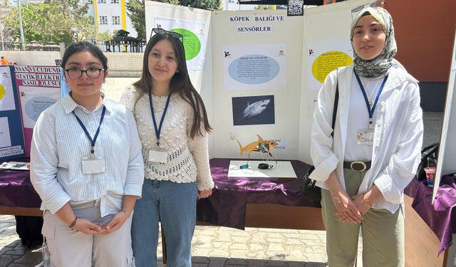 Van'da öğrencilerin hazırladığı projeler bilim fuarında sergilendi
