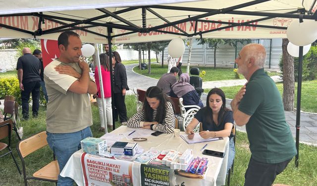 Van'da "Hareket yaşını öğren, sağlıklı yaşa" kampanyası başlatıldı