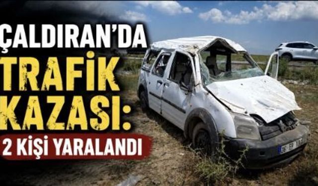 Van'da Otomobil Takla Attı: 2 Kişi Yaralandı