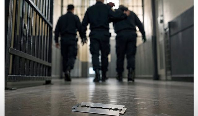 Cezaevinde Jiletli Dehşet! 3 İnfaz ve Koruma Memuru Hastaneye Kaldırıldı