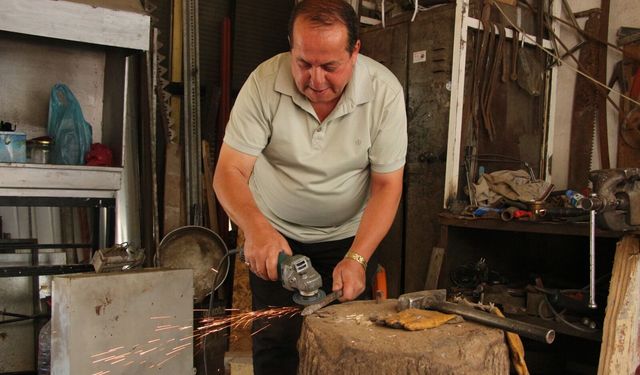 Van'da 48 Yıllık Demircilik Mesleği Yok Olma Tehlikesiyle Karşı Karşıya