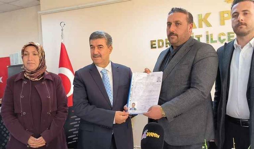 İlhan Kaya AK Parti’den aday adaylığını açıkladı!