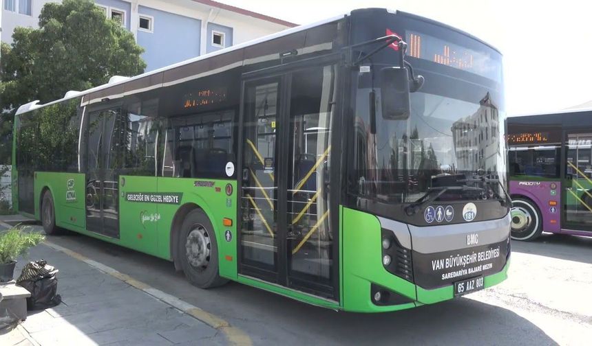 VAN BÜYÜKŞEHİR BELEDİYESİNDEN ULAŞIMA YENİ GÜZERGAH