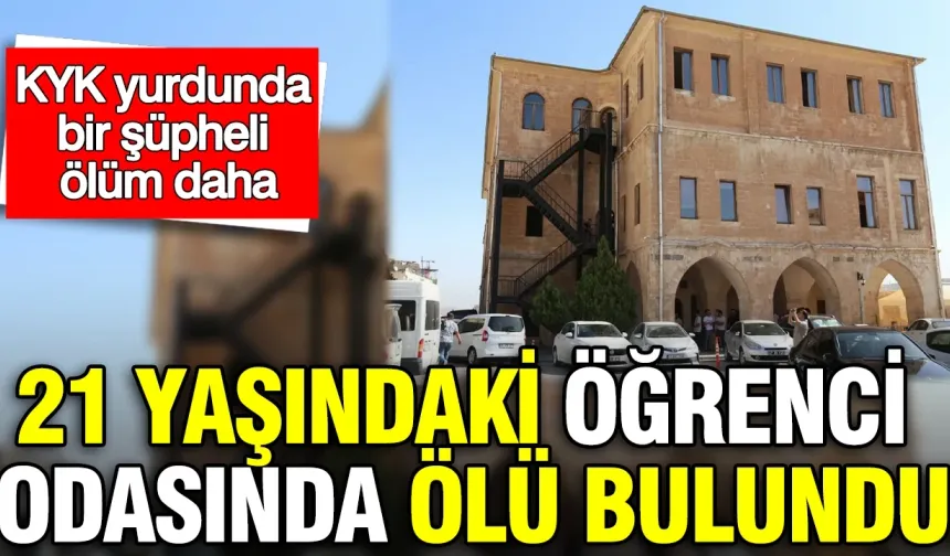 Mardin'de Vanlı Öğrenci İntihar Etti