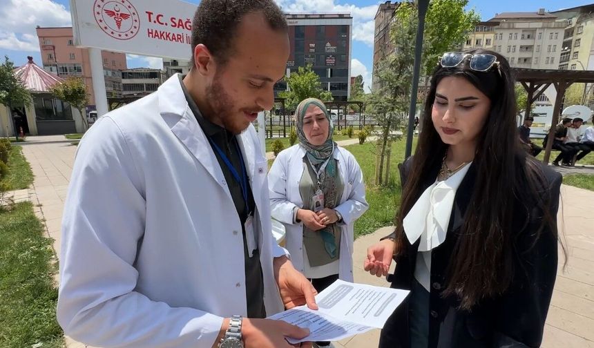 Sokakta sigarayı bırakma seferberliği