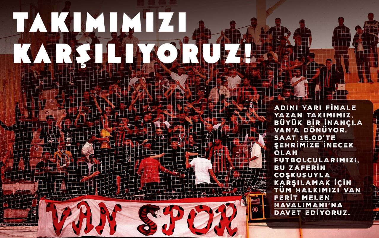 Vanspor Karşılama