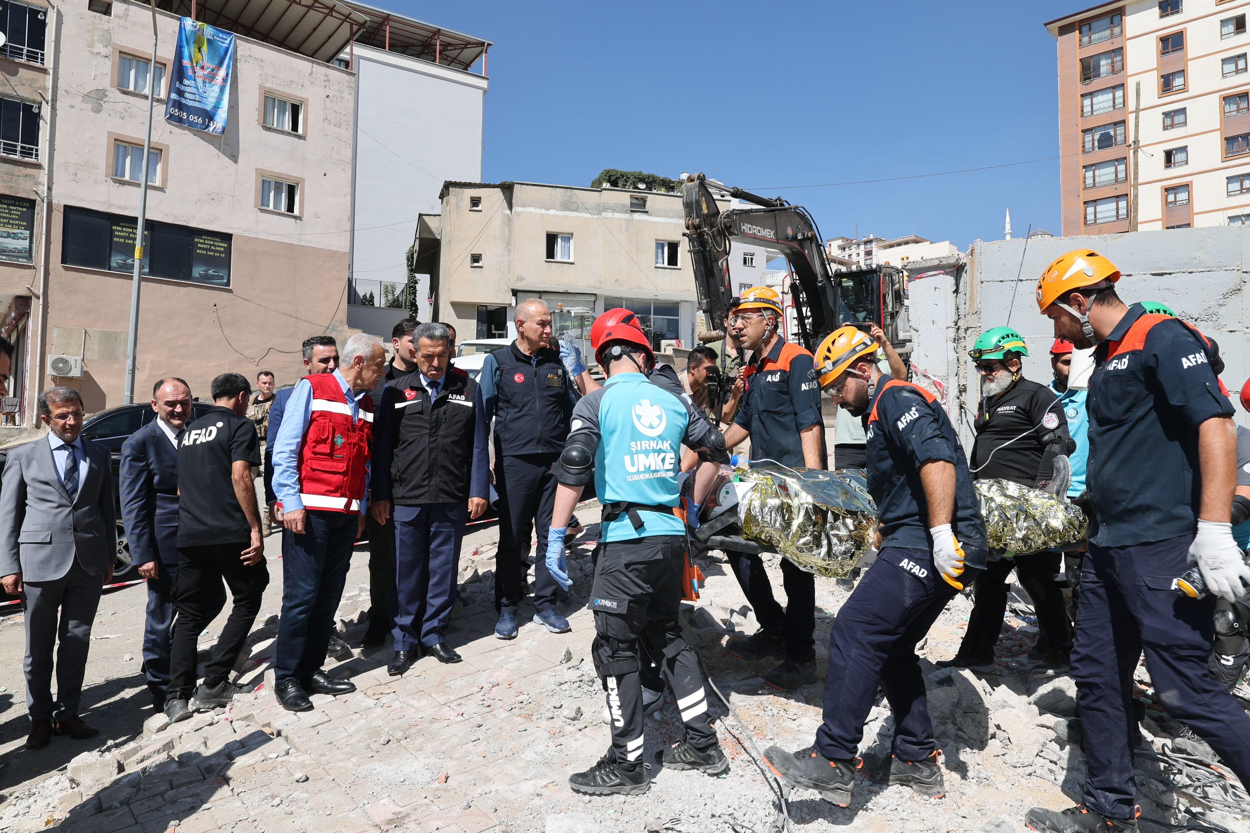 Van Afad Ekipleri Şırnak’ta (1)