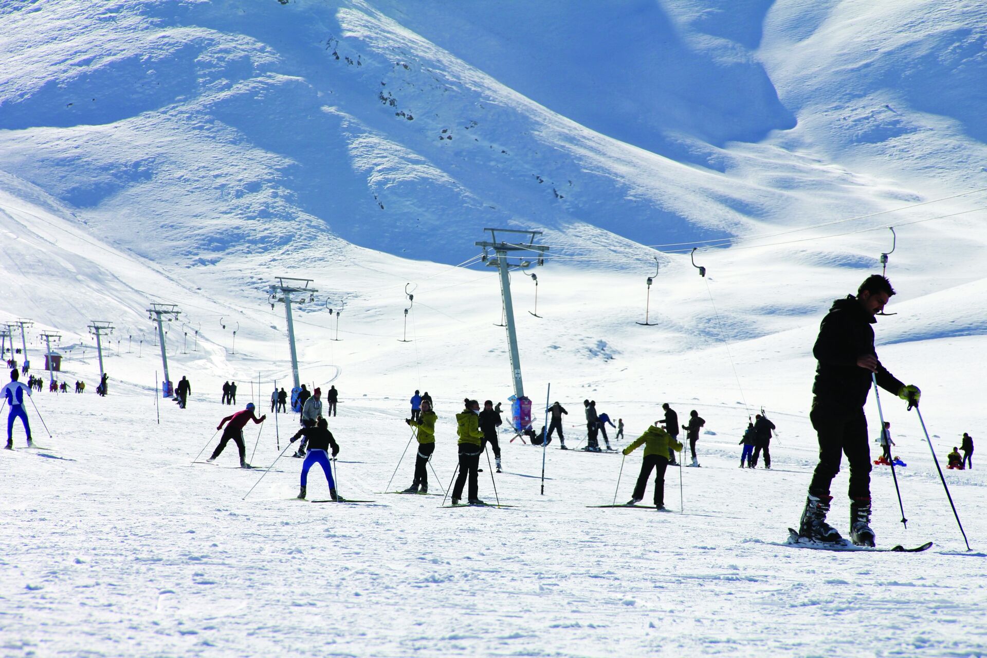 Türkiye’nin Kar Haritası Açıklandı Palandöken Zirvede, Gevaş Abalı’da Kar 8 Santimetre (1)