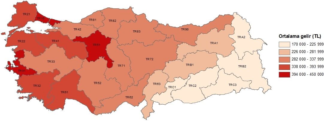 Van Gelirde Son Sırada Tüi̇k 2025 Gelir Dağılımı İstatistiklerini Açıkladı