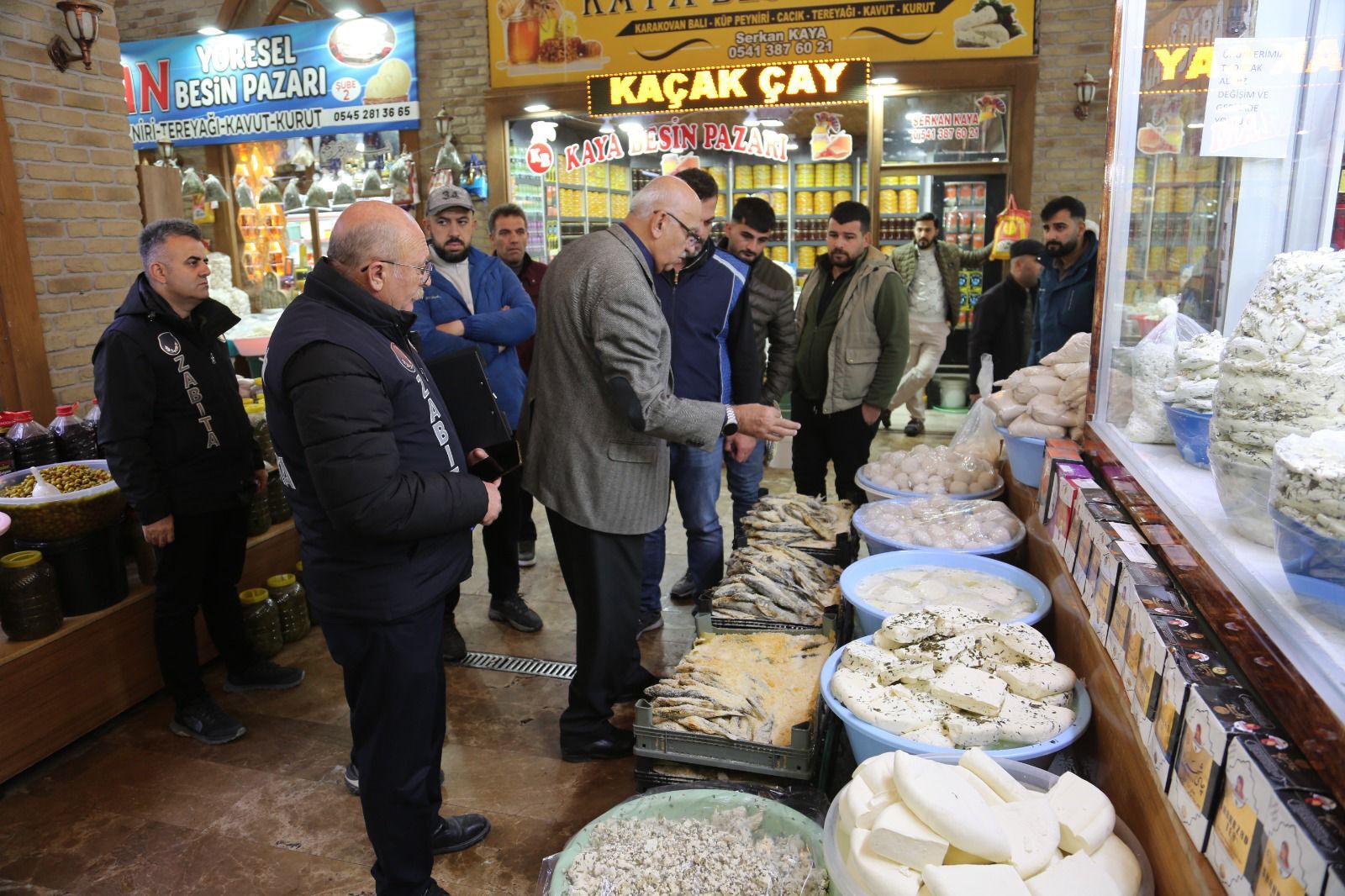 Van Peynirciler Çarşısında Sağlık Denetimi (1)
