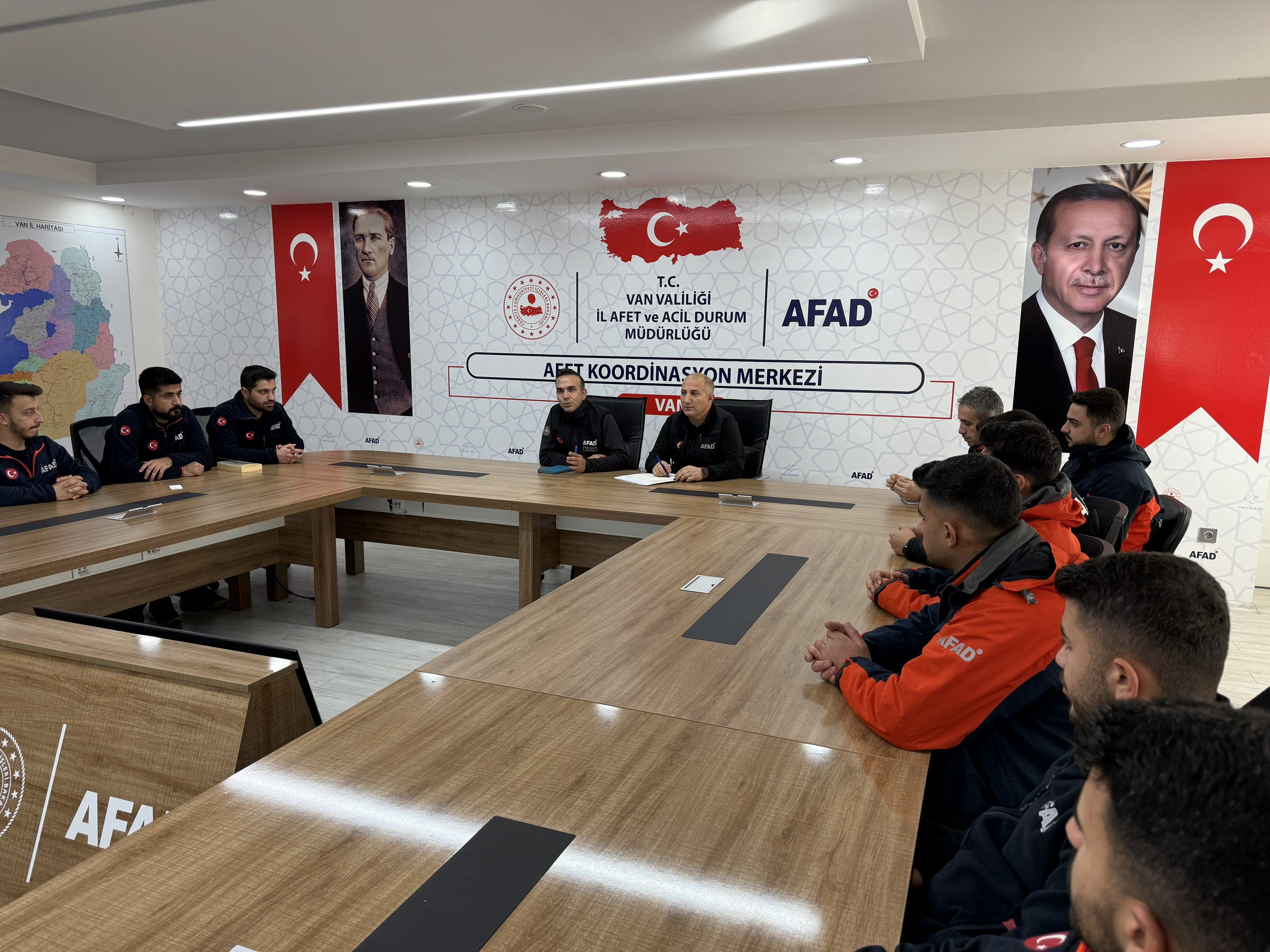 Afad Van’da Çığda Arama Kurtarma Eğitimleri Başladı (1)