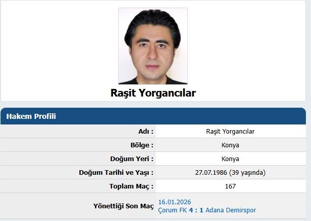 Hakem Bilgi