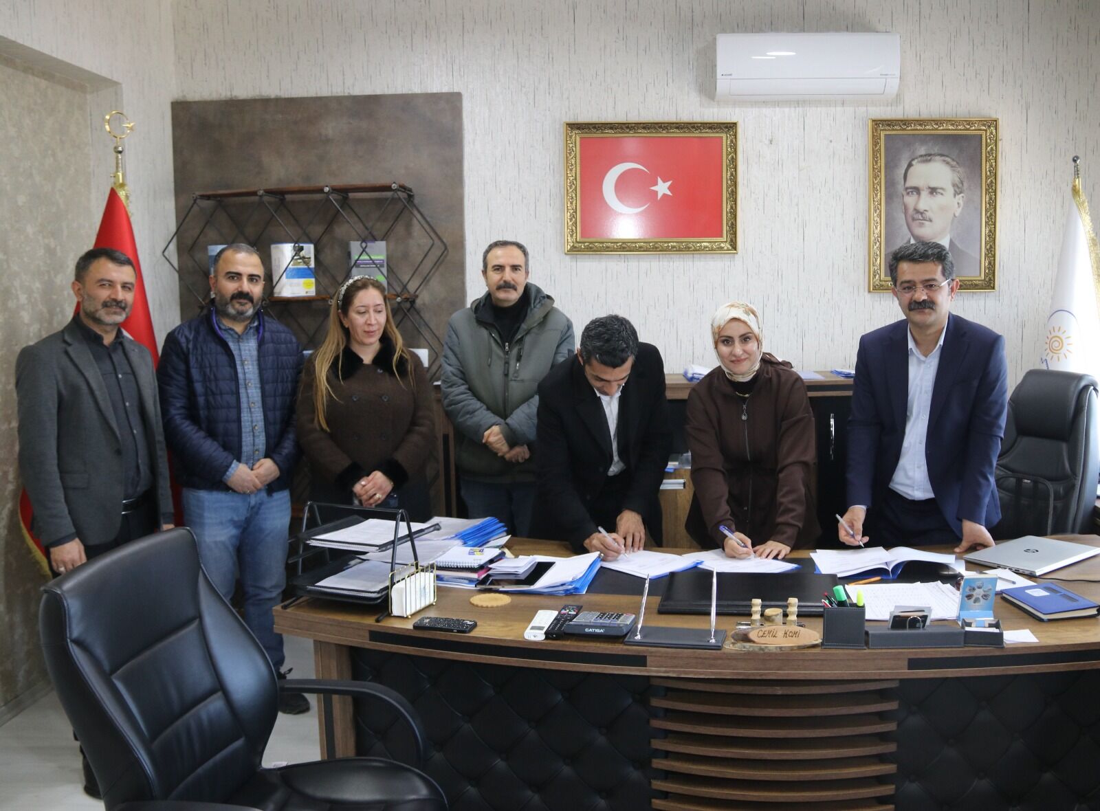Edremit Belediyesi Toplu İş Sözleşmesi’ni Imzaladı (1)