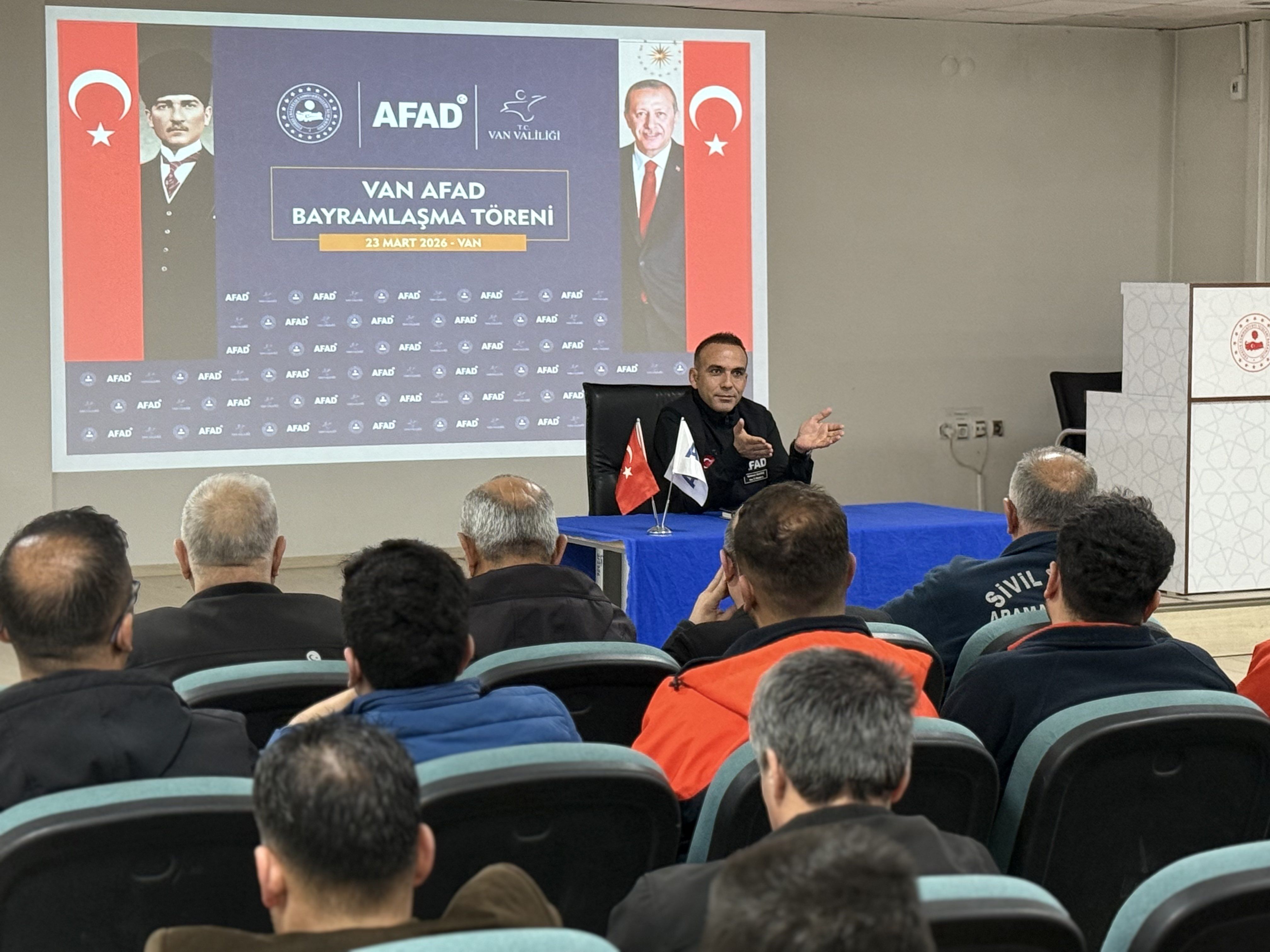 Van Afad’da Bayramlaşma Programı Düzenlendi (2)
