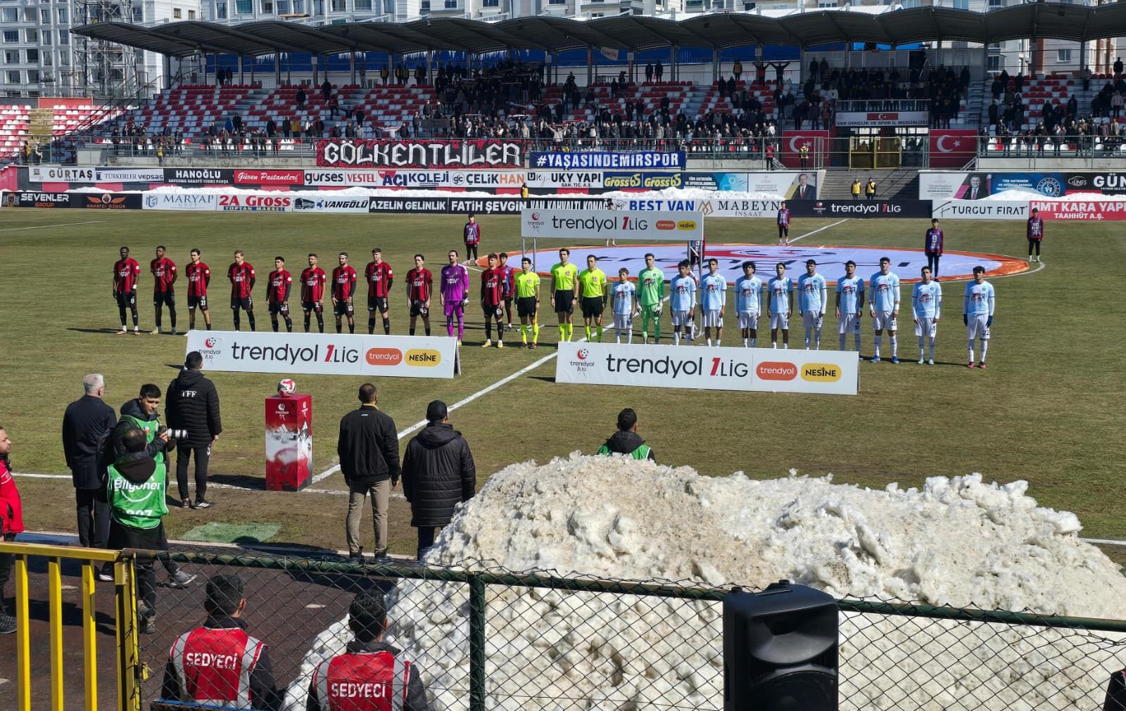 Van Atatürk Şehir Stadyumu’nda Zafer Vanspor Fk 3 Puanı Kaptı