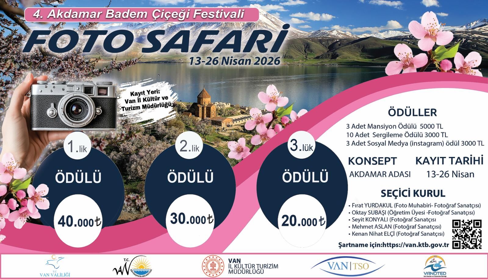 Van’da 4. Badem Çiçeği Festivali Başlıyor (2)