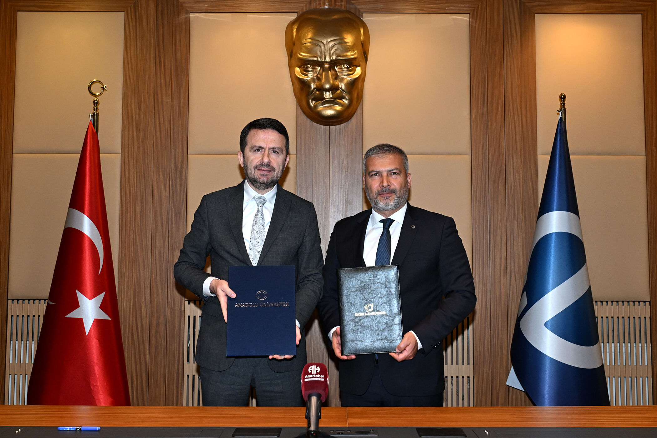 Basın İlan Kurumu Ile Anadolu Üniversitesi Arasında Iş Birliği Protokolü