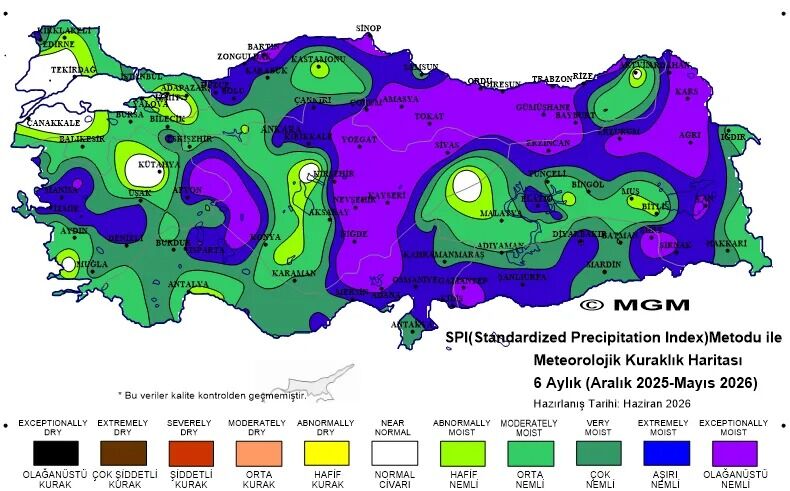 Korkutan Tablo Tersine Döndü Van'ın Nem Oranı Arttı (2)