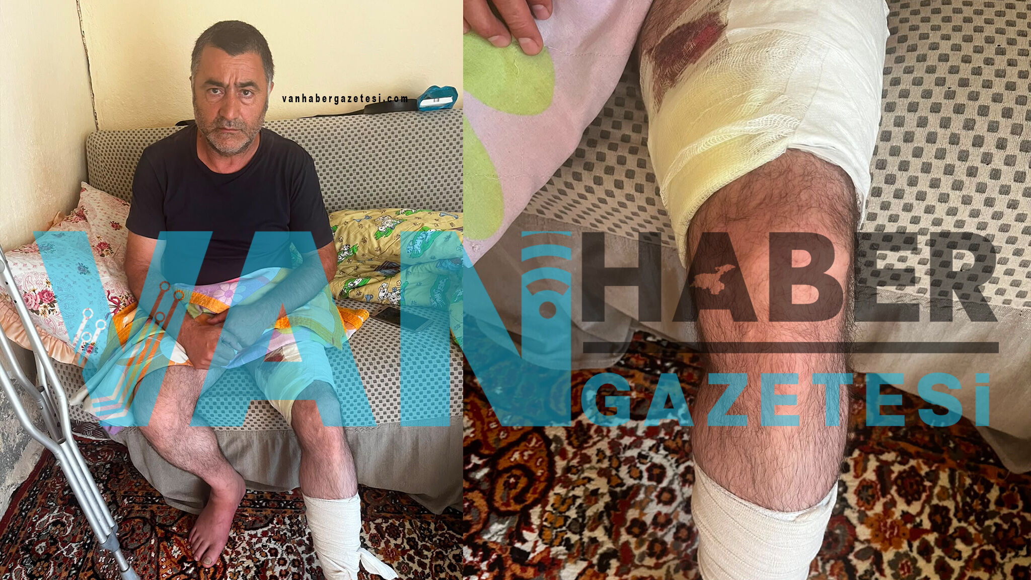 Van'da Silahlı Kavga Oğlunu Dövdüler, Babayı Silahla Vurdular