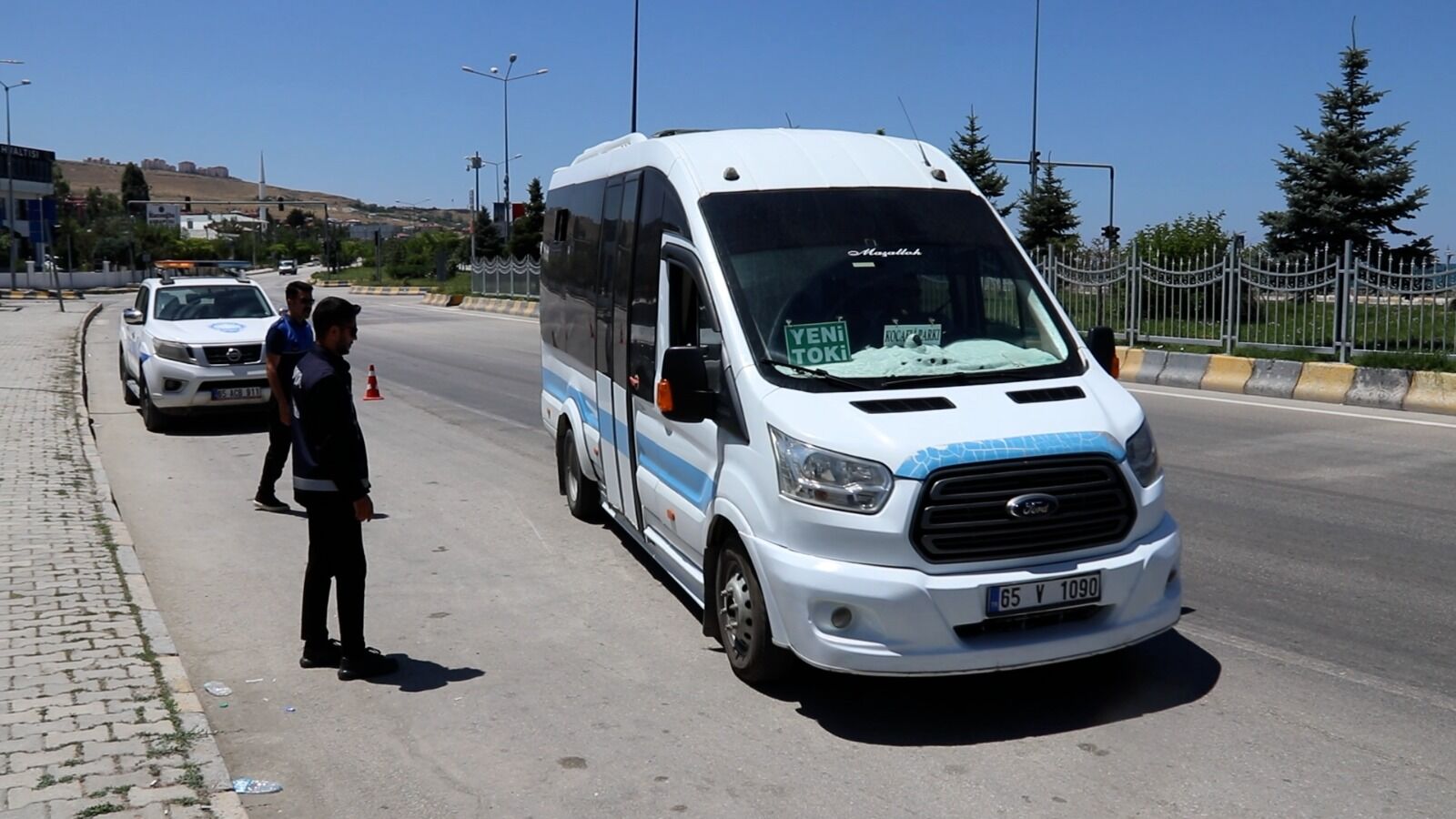 Van’da Toplu Taşıma Araçları Denetlendi (2)