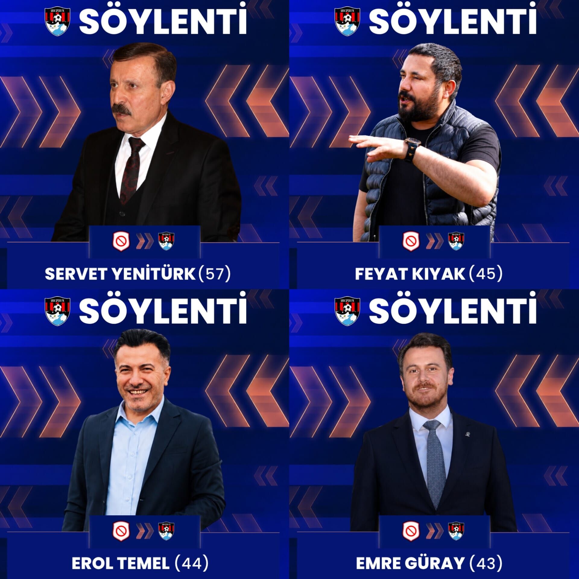 Vanspor'da Başkanlık Yarışı Hareketlendi! Kulislerde 4 İsim Konuşuluyor
